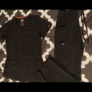Dickies EDS Scrubs - Size Petite XS - Black